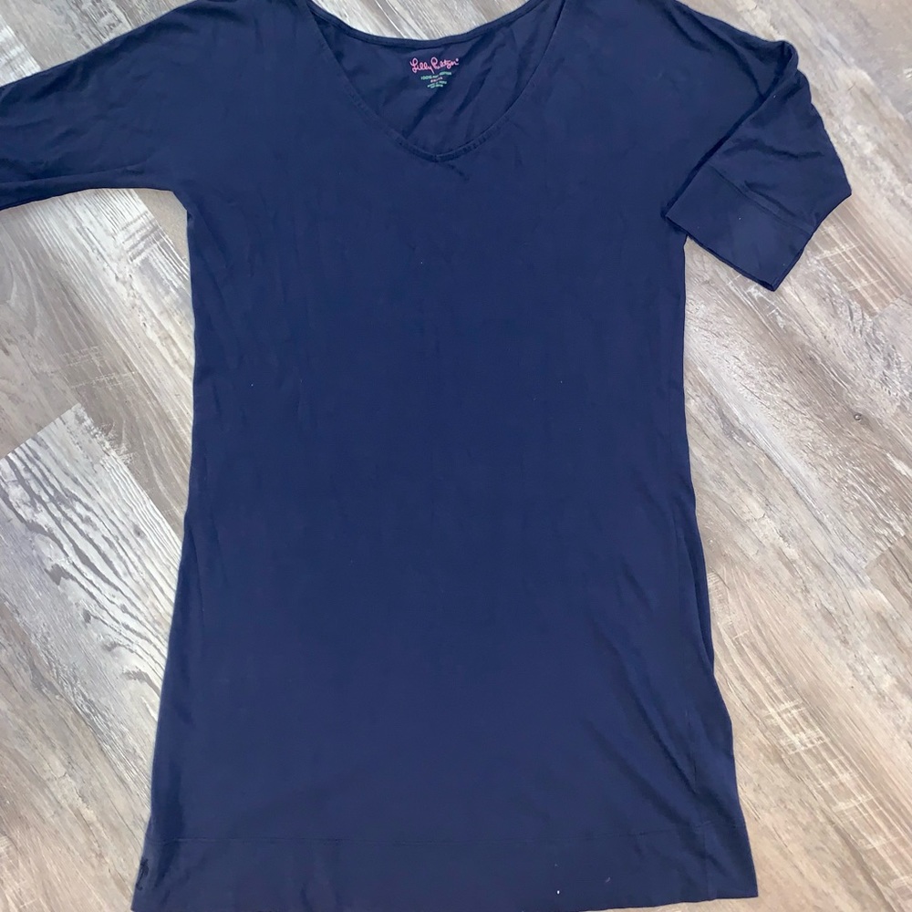 VGUC Lilly Pulitzer T-Shirt Dress Small